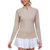 Thumb Hole Khaki Heather