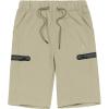 imageLittle Donkey Andy Womens Ultra Stretch Quick Dry Lightweight Bermuda Shorts Drawstring Zipper Pocket Hiking Travel WorkoutA03 Khaki