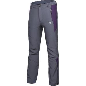 imageLittle Donkey Andy Womens Fleece Lined Waterproof Softshell Pants Hiking Ski Snowboarding PantsAgrey