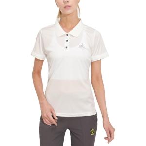 imageLittle Donkey Andy Womens Lightweight Short Sleeve Golf Polo Shirt 3Buttons Collared Quick Dry Moisture Wicking UPF 50Pure White