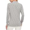 imageLittle Donkey Andy Womens Long Sleeve Golf Athletic Polo Shirt Lightweight Quick Dry UPF50 MoistureWicking 3Button DesignHeather Gray