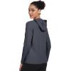 imageLittle Donkey Andy Womens Quick Dry Sun Protection UPF Hoodie Shirt Long Sleeve Breathable for Fishing Hiking OutdoorDeep Gray