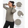imageLittle Donkey Andy Womens Quick Dry Sun Protection UPF Hoodie Shirt Long Sleeve Breathable for Fishing Hiking OutdoorDeep Khaki