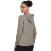 imageLittle Donkey Andy Womens Quick Dry Sun Protection UPF Hoodie Shirt Long Sleeve Breathable for Fishing Hiking OutdoorDeep Khaki