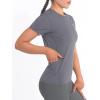imageLittle Donkey Andy Womens Short Sleeve Quick Dry TShirt Sun Protection Workout Stretch Basic Tops Tee