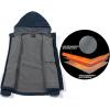 imageLittle Donkey Andy Womens Thermal Polar Fleece Jackets for Hiking Travel Ski Midweight Warm Windproof Hooded Winter