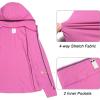 imageLittle Donkey Andy Womens UPF 50 Sun Protection Hoodie Jacket Long Sleeve Performance Sun Shirt with PocketsOuter Space