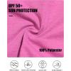 imageLittle Donkey Andy Womens UPF 50 Sun Protection Hoodie Jacket Long Sleeve Performance Sun Shirt with PocketsOuter Space
