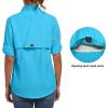imageLittle Donkey Andy Womens UPF 50 UV Protection Shirt Long Sleeve Fishing Shirt Breathable and Fast DryBsea Blue
