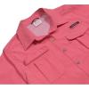 imageLittle Donkey Andy Womens UPF 50 UV Protection Shirt Long Sleeve Fishing Shirt Breathable and Fast DryStrawberry Pink