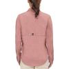imageLittle Donkey Andy Womens UV Protection Shirt UPF 50 Breathable Long Sleeve Fishing Shirt AirHoles TechCoral Heather