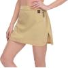 imageLittle Donkey Andy Womens Golf Skort Lightweight High Waisted Athletic Skirt for Tennis RunningSummer Khaki