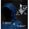 imageLittle Donkey Andy Womens Packable Rain Jacket Waterproof Lightweight Rain Coat with Hood for Golf Cycling HikingClassic Blue