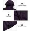 imageLittle Donkey Andy Womens Packable Rain Jacket Waterproof Lightweight Rain Coat with Hood for Golf Cycling HikingPurple