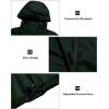 imageLittle Donkey Andy Womens Packable Rain Jacket Waterproof Lightweight Rain Coat with Hood for Golf Cycling HikingRifle Green