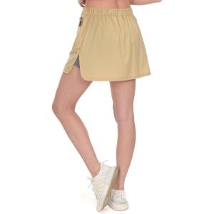 imageLittle Donkey Andy Womens Golf Skort Lightweight High Waisted Athletic Skirt for Tennis RunningSummer Khaki