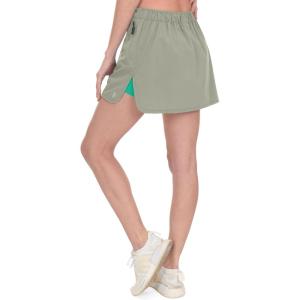 imageLittle Donkey Andy Womens Golf Skort Lightweight High Waisted Athletic Skirt for Tennis RunningSummer Light Khaki
