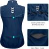 imageLittle Donkey Andy Womens Lightweight Quick Dry Vest Summer Windproof Sleeveless Elastic Jacket for Golfing Cycling RunningBlue