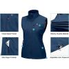imageLittle Donkey Andy Womens Lightweight Quick Dry Vest Summer Windproof Sleeveless Elastic Jacket for Golfing Cycling RunningBlue