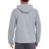 imageLittle Donkey Andy Mens UPF 50 Lightweight Full Zip Packable Hoodie Jackets Long Sleeve Sun Shirt for HikingQuarry