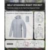 imageLittle Donkey Andy Mens UPF 50 Lightweight Full Zip Packable Hoodie Jackets Long Sleeve Sun Shirt for HikingQuarry