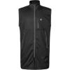 imageLittle Donkey Andy Mens Lightweight Softshell Vest Windproof Sleeveless Jacket for Travel Hiking Running GolfLong Coatblack
