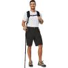 imageLittle Donkey Andy Mens Cargo Shorts Quick Dry Hiking Shorts for Men Camping Travel Golf with 4 Zipper PocketsUpgraded Black