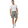 imageLittle Donkey Andy Mens Casual Shorts 9 Inch Inseam Stretch Running Golf Hiking Shorts with 4 PocketsGreen