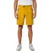 imageLittle Donkey Andy Mens Casual Shorts 9 Inch Inseam Stretch Running Golf Hiking Shorts with 4 PocketsYellow
