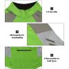 imageLittle Donkey Andy Womens Half Zip Breathable Cycling Vests Reflective Sleeveless Jerseys Shirts Golf 4 Rear PocketsFluorescent Yellow