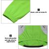 imageLittle Donkey Andy Womens Half Zip Breathable Cycling Vests Reflective Sleeveless Jerseys Shirts Golf 4 Rear PocketsFluorescent Yellow
