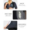 imageLittle Donkey Andy Womens Half Zip Breathable Cycling Vests Reflective Sleeveless Jerseys Shirts Running 4 Rear PocketsShort Sleevesteel Grey