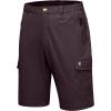 imageLittle Donkey Andy Mens 11 Inch Quick Dry Bermuda Stretch Cargo Shorts Hiking Travel GolfB Dark Brown