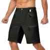 imageLittle Donkey Andy Mens Cargo Shorts Quick Dry Hiking Shorts for Men Camping Travel Golf with 4 Zipper PocketsUpgraded Black