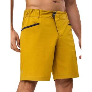 imageLittle Donkey Andy Mens Casual Shorts 9 Inch Inseam Stretch Running Golf Hiking Shorts with 4 PocketsYellow