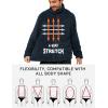 imageLittle Donkey Andy Mens Fleece Jacket Full Zip Insulation Winter Coat Long SleeveBlue