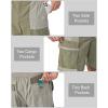 imageLittle Donkey Andy Mens Hiking Cargo Shorts Quick Dry Lightweight Stretch Shorts for Golf Fishing