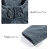 imageLittle Donkey Andy Mens Polar Warm Fleece Jackets for Hiking Travel Casual WinterTapestry Heather