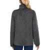 imageLittle Donkey Andy Womens Winter Hoodies Sherpa Fleece Jacket Warm Lightweight Sweatshirt Zip Up Outerwear Fuzzy CoatB1dark Grey