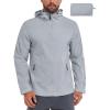 imageLittle Donkey Andy Mens Full Zip Packable UPF 50 Lightweight Hoodie Jackets Long Sleeve Sun Shirt for HikingQuarry