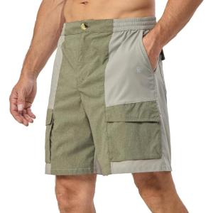 imageLittle Donkey Andy Mens Hiking Cargo Shorts Quick Dry Lightweight Stretch Shorts for Golf Fishing