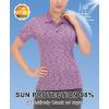 imageLittle Donkey Andy Womens Lightweight Sport Cool DRI UPF 50 Polo Shirt MoistureWicking Performance with 3ButtonsHeather Purple