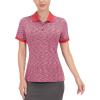 imageLittle Donkey Andy Womens Lightweight Sport Cool DRI UPF 50 Polo Shirt MoistureWicking Performance with 3ButtonsHeather Red