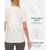 imageLittle Donkey Andy Womens Lightweight Sport Cool DRI UPF 50 Polo Shirt MoistureWicking Performance with 3ButtonsPure White