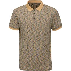 imageLittle Donkey Andy Mens Short Sleeve Polo Shirt Quick Dry Moisture Wicking Sun Protection Athletics Pullover Golf ShirtLight Orange