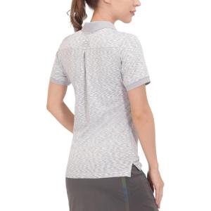 imageLittle Donkey Andy Womens Lightweight Sport Cool DRI UPF 50 Polo Shirt MoistureWicking Performance with 3ButtonsHeather Grey