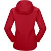 imageLittle Donkey Andy Womens Highperformance Waterproof Rain Jacket Rain Shell for Hiking TravelB10redhighperformance