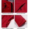 imageLittle Donkey Andy Womens Highperformance Waterproof Rain Jacket Rain Shell for Hiking TravelB10redhighperformance
