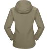 imageLittle Donkey Andy Womens Highperformance Waterproof Rain Jacket Rain Shell for Hiking TravelB12khakihighperformance