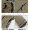 imageLittle Donkey Andy Womens Highperformance Waterproof Rain Jacket Rain Shell for Hiking TravelB12khakihighperformance